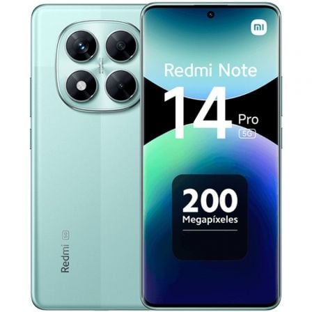 Smartphone Xiaomi Redmi Note 14 Pro 8GB/ 256GB/ 6.67"/ 5G/ Verde