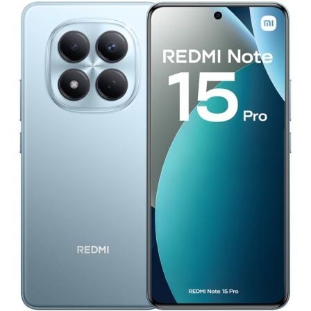 Smartphone Xiaomi Redmi Note 15 Pro 8GB/ 256GB/ 6.83"/ Azul Glaciar