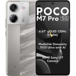 Smartphone Xiaomi POCO M7 Pro 8GB/ 256GB/ 6.67"/ 5G/ Plata