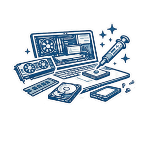 Instalación de piezas, recambios, y/o componentes de portátil