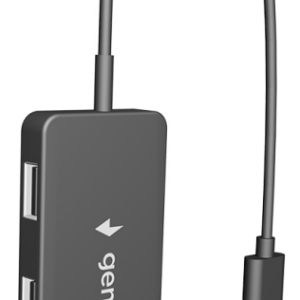 HUB USB GEMBIRD 2.0 4 PUERTOS NEGRO