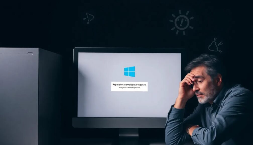 Por qué Windows entra en reparación automática