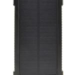 Batería Externa Solar Gembird 10000 mAh, IP65, 3 Puertos Output, Li-Po, Negra