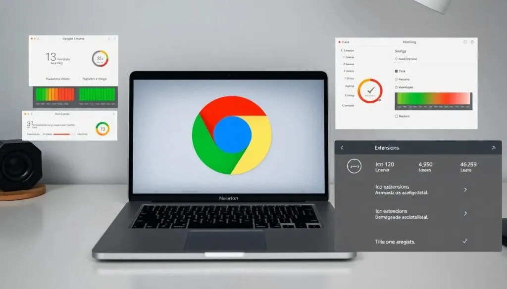 Macbook que va lento al abrir Chrome: memoria, extensiones y disco