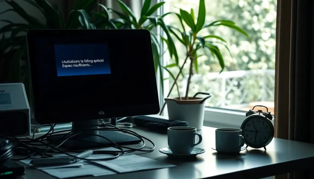 Ordenador de sobremesa que no actualiza Windows: espacio, errores o sistema corrupto