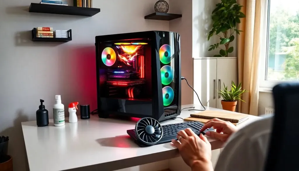 Pc gaming que se calienta en verano: limpieza interna y pasta térmica